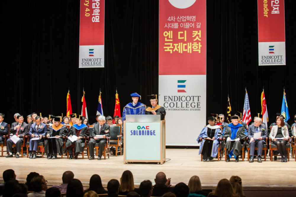 Endicott College of International Studies Naming Day
