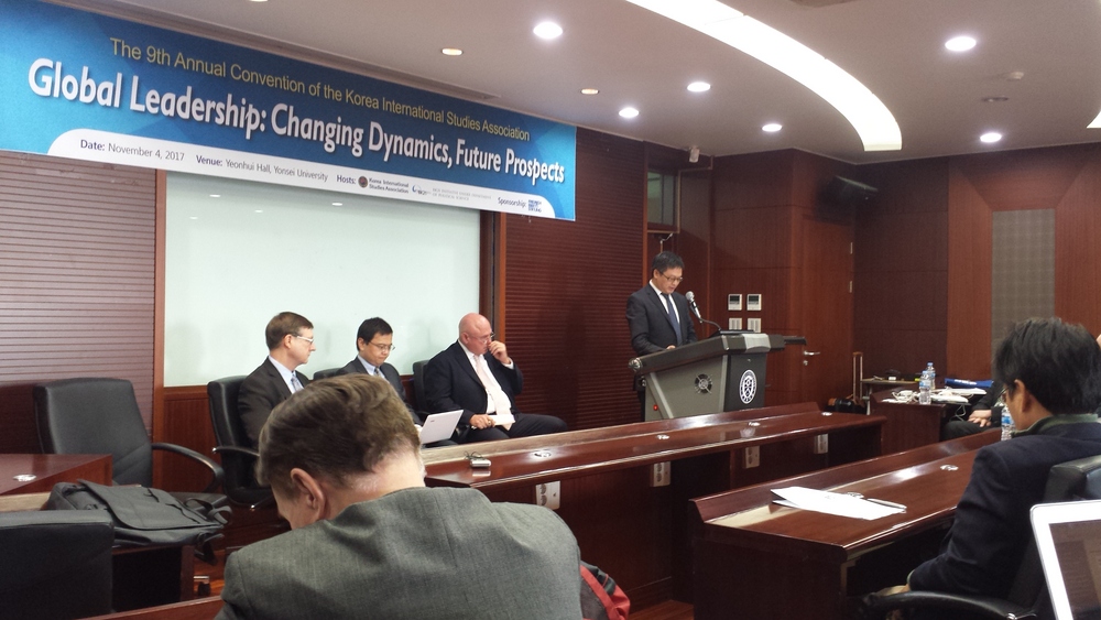 Professors Sweeney and Kester presented their research