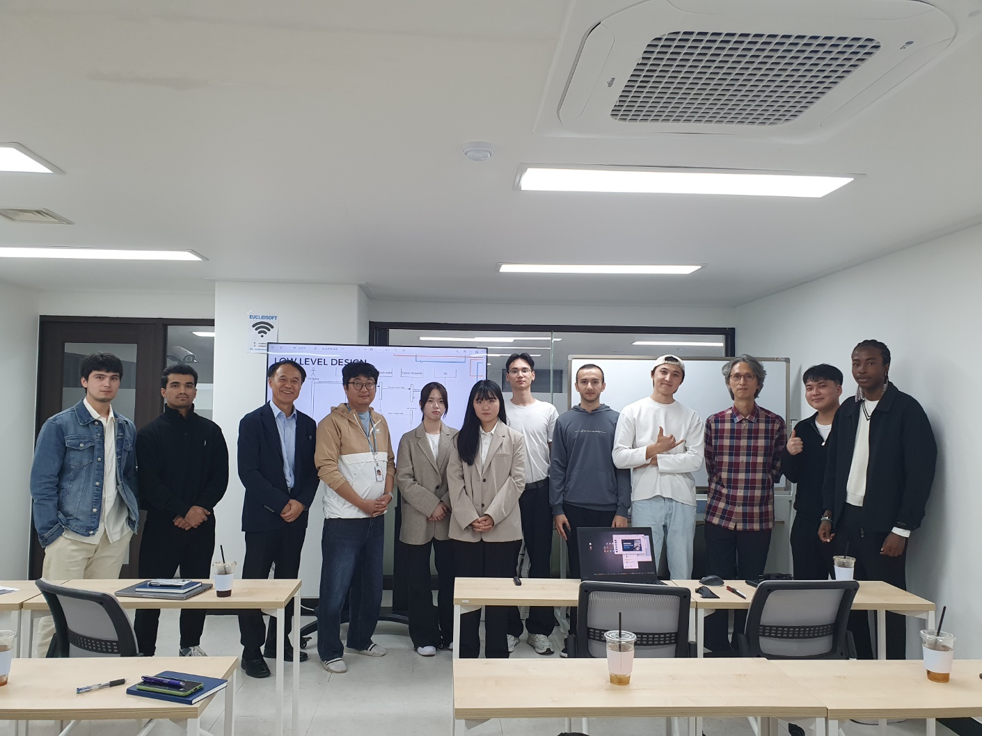 Capstone project design review with companies